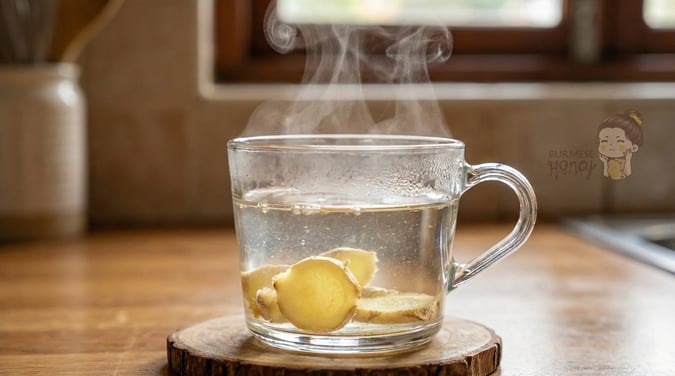 Honey Lemon Ginger Elixir by Burmese Honey 1