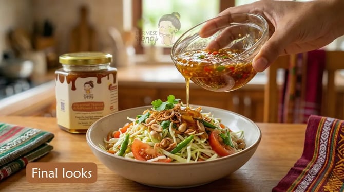 Honey Lime & Chili Dressing by Burmese Honey - 4
