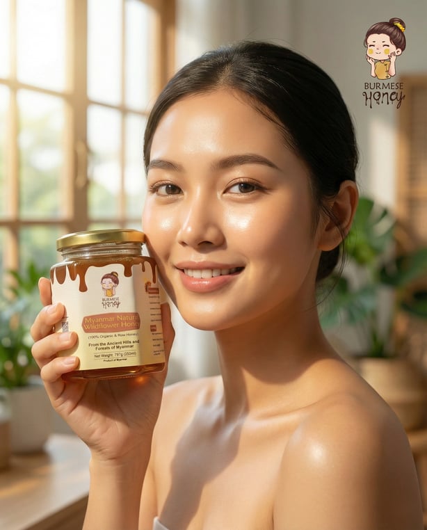 Raw honey for acne scars treatment 1