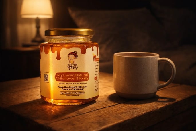 drinking honey with warm water for sleep (2)