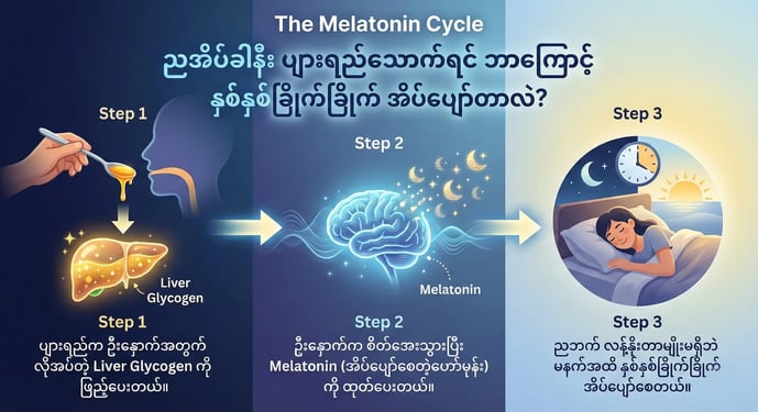 drinking honey with warm water for sleep (4)