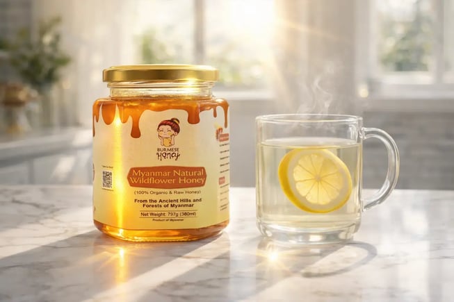 drinking honey with warm water for sleep